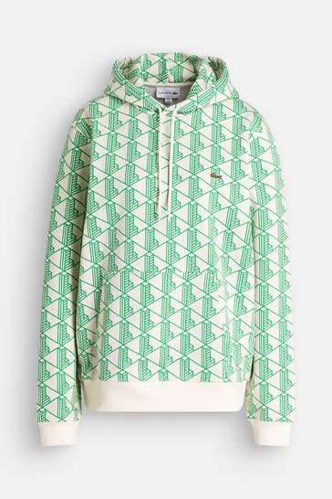 LACOSTE Hoodie gemustert