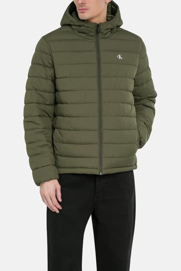 CALVIN KLEIN Light-Steppjacke oliv