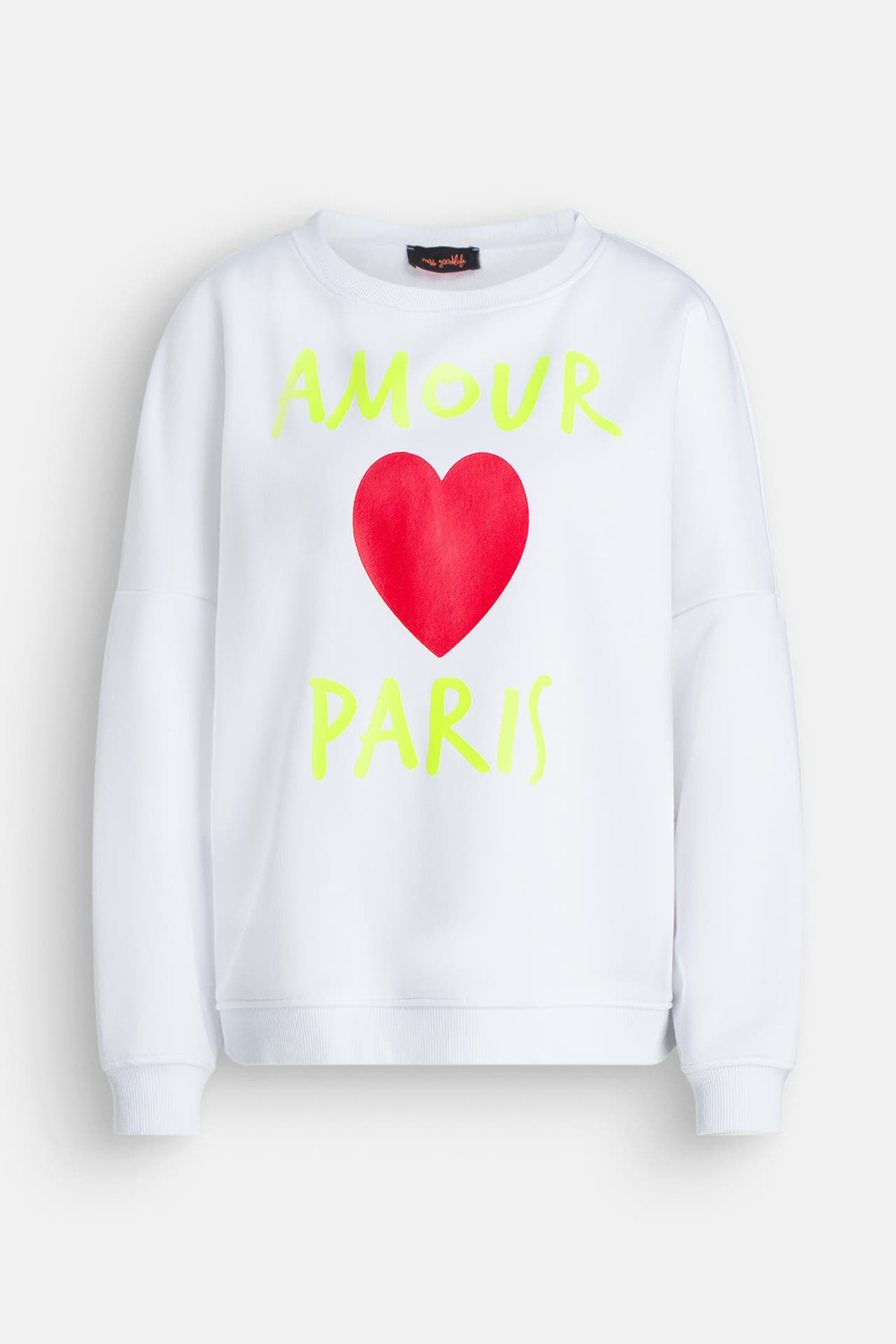 MISS GOODLIFE Sweatshirt weiß, Bild 1