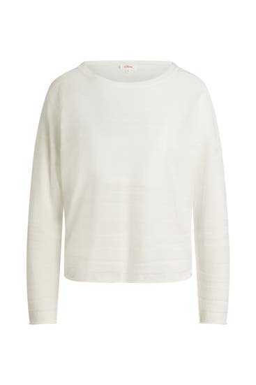 S.OLIVER - Strickpullover weiß