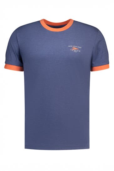 NEW ZEALAND AUCKLAND T-Shirt graublau