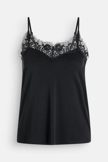 SAMSØE & SAMSØE Top schwarz