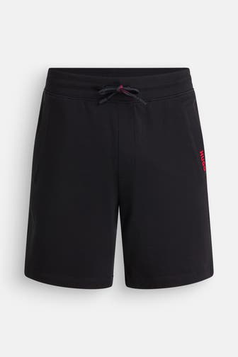 HUGO Sweatshorts schwarz