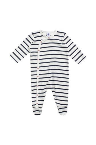 PETIT BATEAU Strampler gestreift