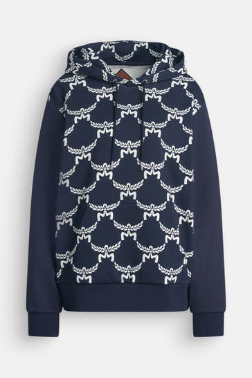 MCM Hoodie dunkelblau