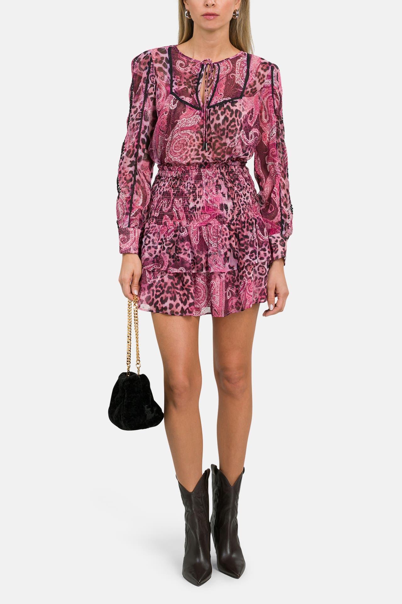 GUESS Casual-Bluse gemustert, Bild 1