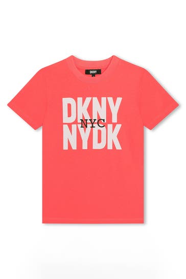 DKNY T-Shirt neonorange