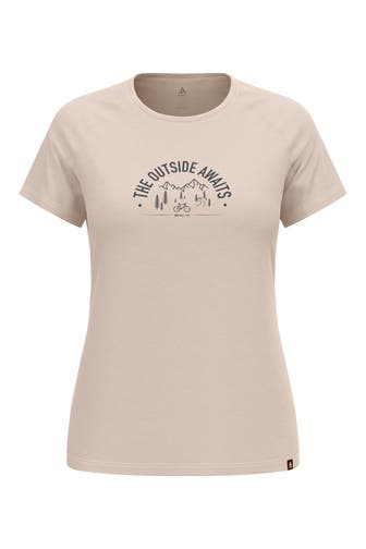 ODLO Funktionsshirt 'Ride' beige