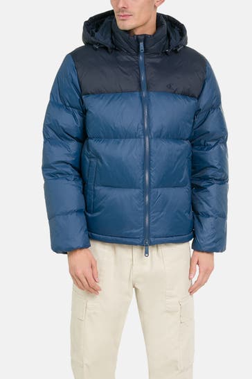 CALVIN KLEIN Two-tone Quilted Jacket