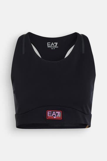 EA7 Sport-Bustier schwarz