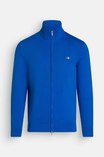 GANT Strickjacke royalblau