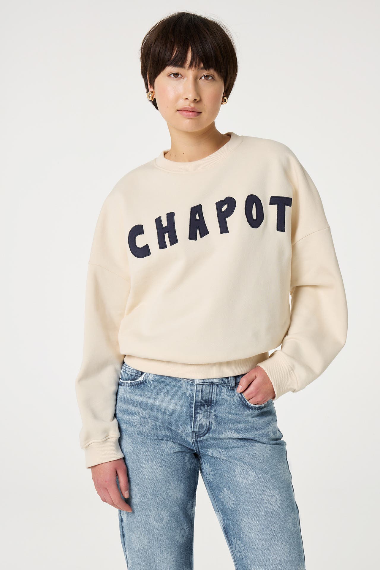 FABIENNE CHAPOT Sweatshirt 'Amy' beige, Bild 1
