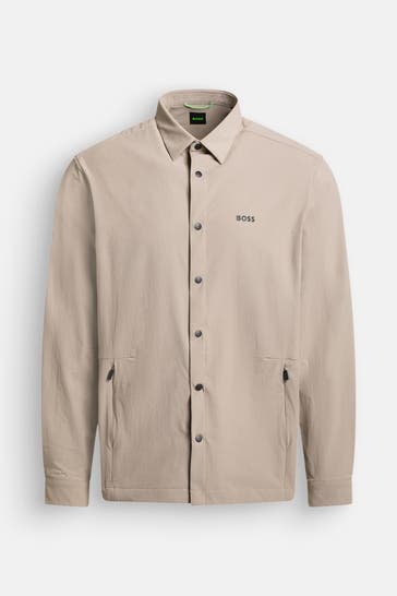BOSS Casual-Hemd 'Basin Tech' Loose Fit