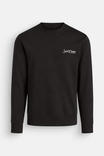 JACK & JONES Sweatshirt 'LWHYuki' schwarz