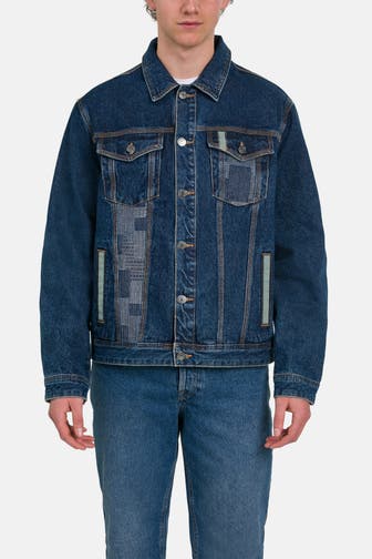 DESIGUAL Jeansjacke dunkelblau