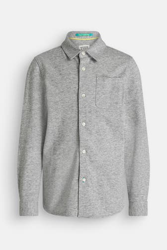SCOTCH & SODA Casual-Hemd hellgrau