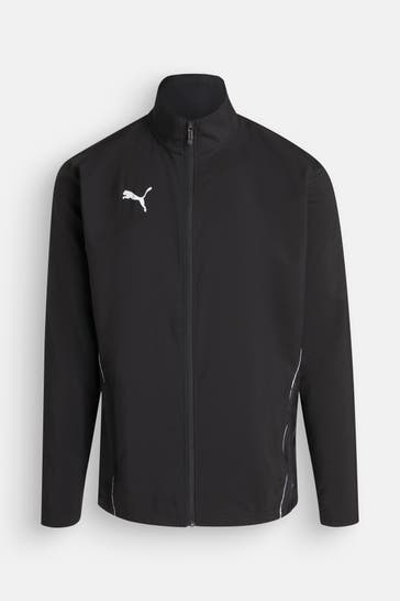 PUMA Übergangsjacke 'teamGOAL Sideline' schwarz