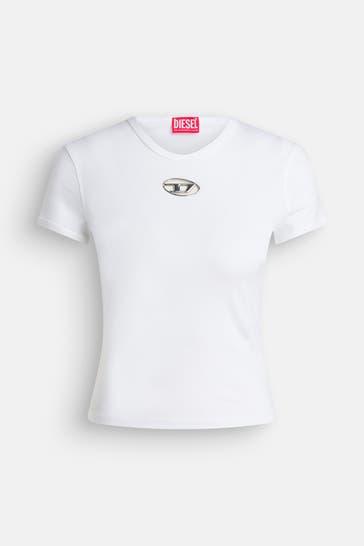 DIESEL T-Shirt weiß