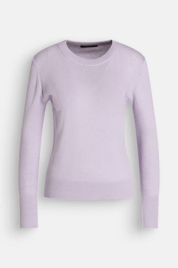 WINDSOR. Wollmix-Pullover lavendel