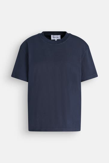 ORGANIC BASICS T-Shirt dunkelblau