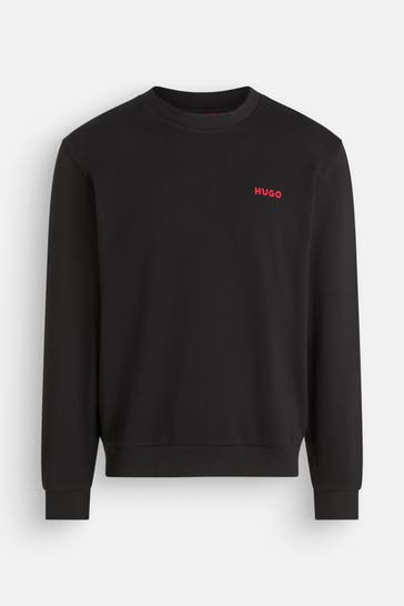 HUGO Sweatshirt schwarz