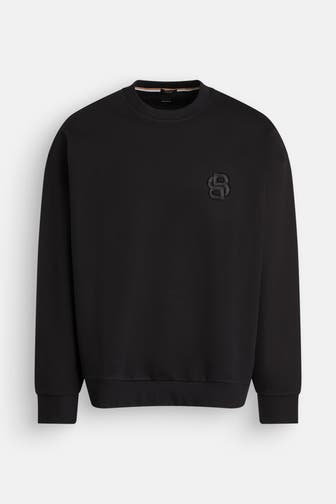 BOSS Sweatshirt 'Soleri' schwarz