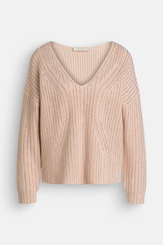 GUESS Strickpullover 'Lorien' beige