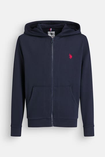 U.S. POLO ASSN. Sweatjacke 'Deny' navy