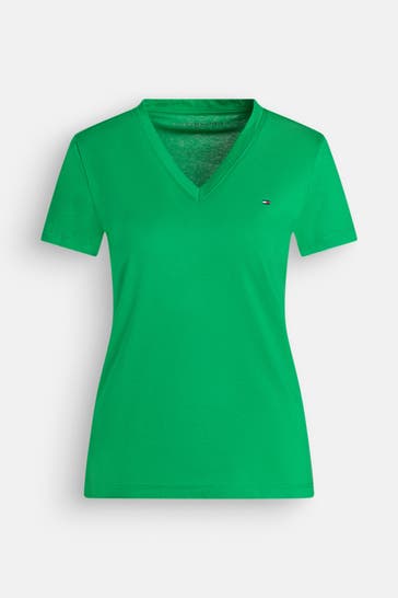 TOMMY HILFIGER T-Shirt grün