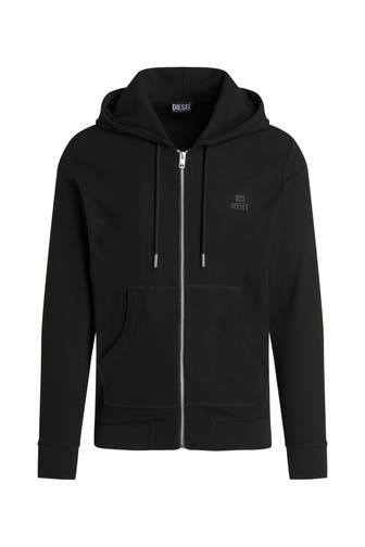 DIESEL Sweatjacke 'S-Electrum' schwarz