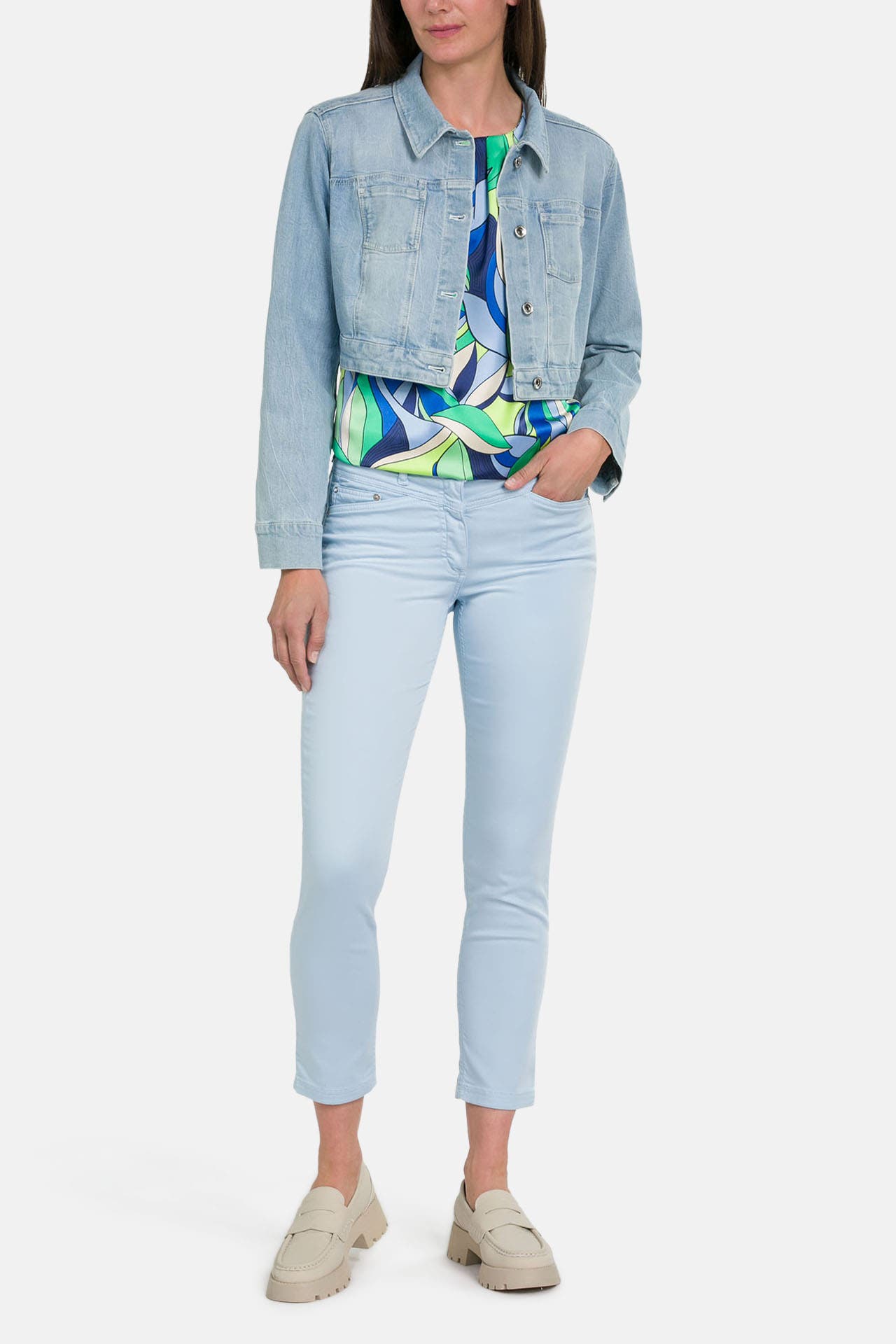 BETTY BARCLAY Jeansjacke hellblau, Bild 1