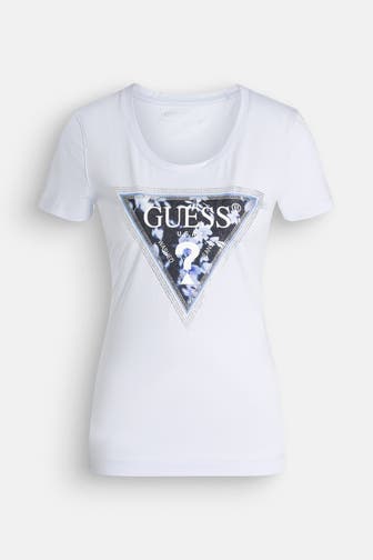 GUESS T-Shirt hellblau