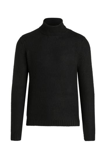 REPLAY Rollkragenpullover schwarz