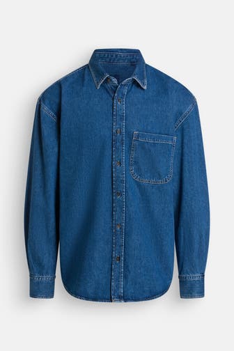 GANT Jeanshemd Oversized Fit