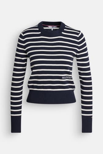 TOMMY HILFIGER Strickpullover gestreift