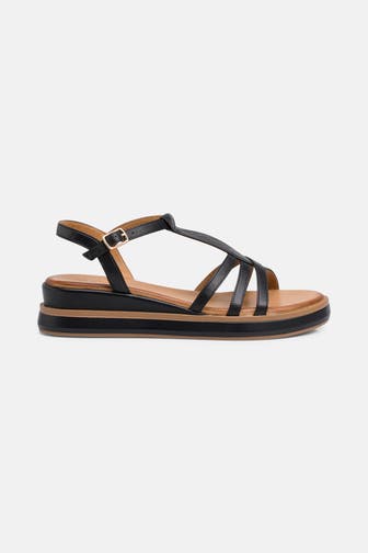 INUOVO Sandalen schwarz