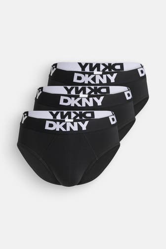 DKNY 3er-Pack Slips 'Kelso' schwarz
