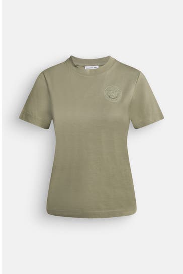 LACOSTE T-Shirt oliv