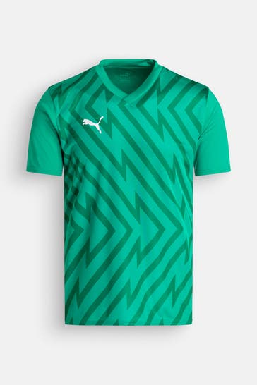 PUMA T-Shirt 'teamGLORY' grün