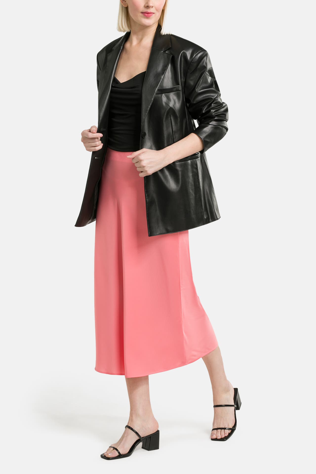 BOSS ORANGE Casual-Rock 'Visos ' rosa, Bild 1