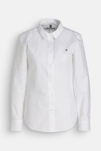 TOMMY HILFIGER Bluse weiß