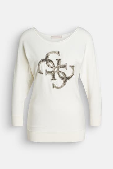 GUESS Strickpullover ecru