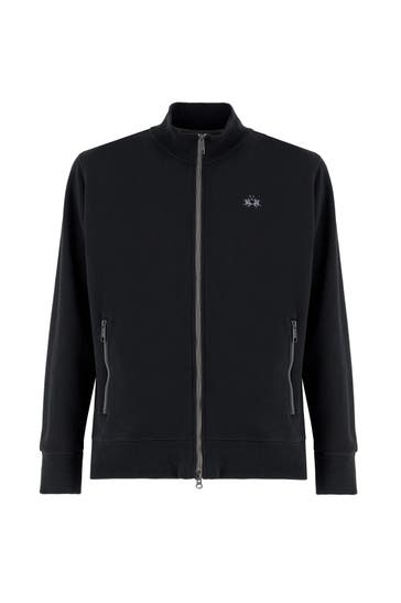 LA MARTINA Sweatjacke schwarz