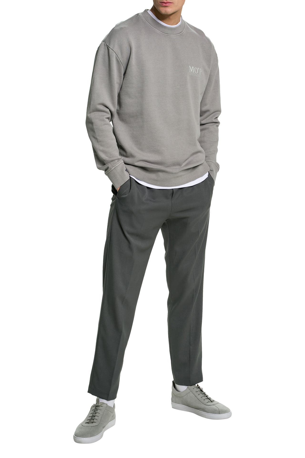MARC O'POLO Sweatshirt steingrau, Bild 1