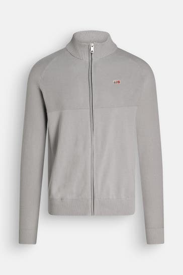 NAPAPIJRI Strickjacke grau