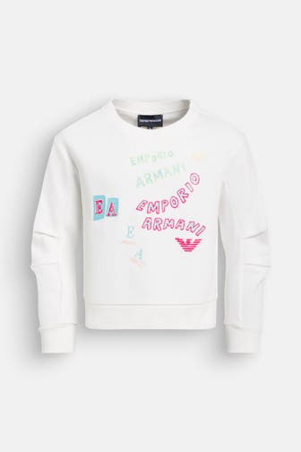 EMPORIO ARMANI Sweatshirt weiß
