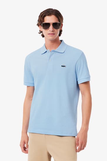 LACOSTE Polo-Shirt hellblau