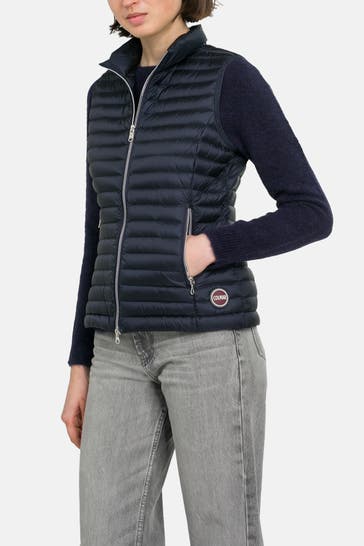 COLMAR Daunenweste schwarzblau