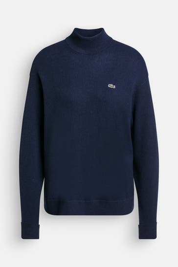 LACOSTE Strickpullover dunkelblau