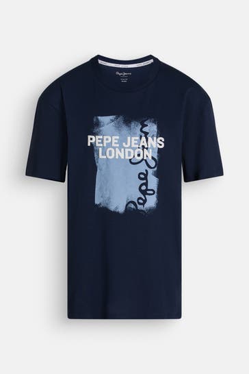 PEPE JEANS T-Shirt 'Alex' marine